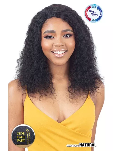 Model Model Nude Fresh Wet & Wavy Lace Part Wig - DEEP WAVE