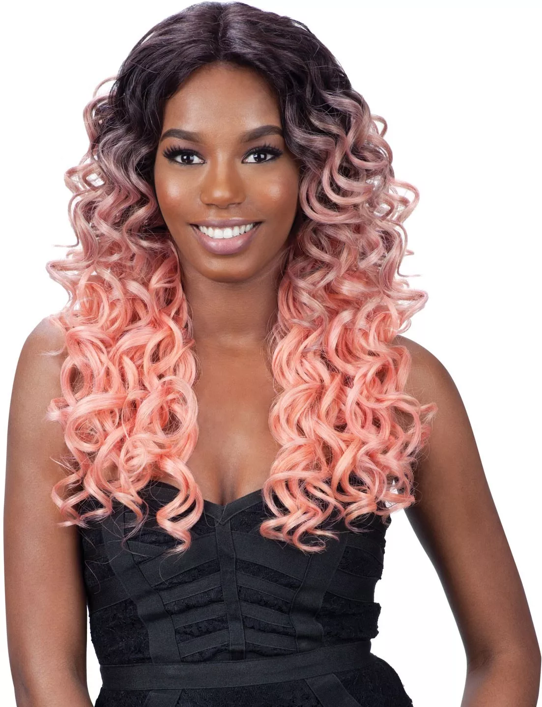 MODEL MODEL PREMIUM SEVEN STAR FLAT LAID PART LACE FRONT WIG LAVINIA