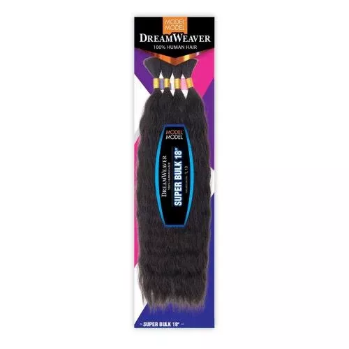 ModelModel Human Hair Braids Dream Weaver Super Bulk 18″