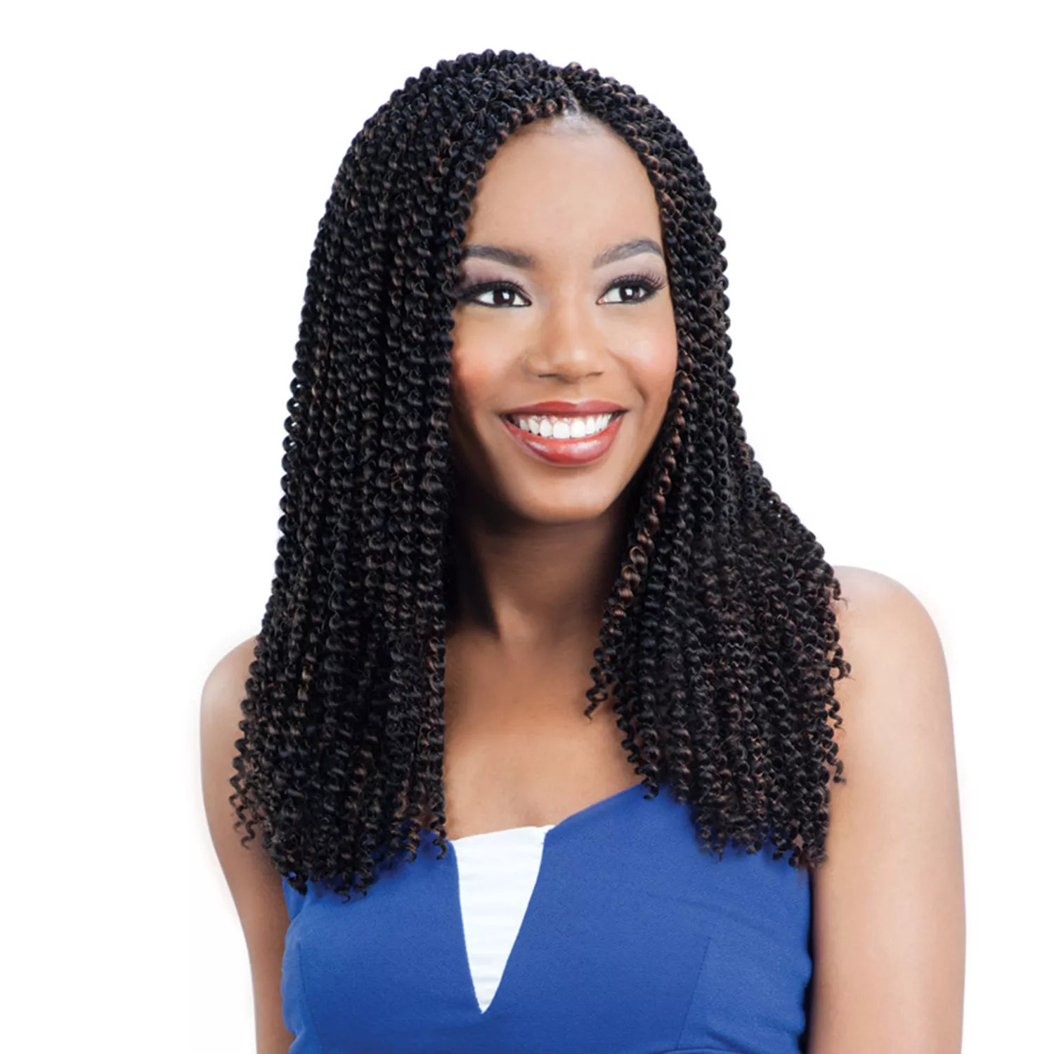 ModelModel Synthetic Hair Crochet Braids Glance Cork Screw Braid