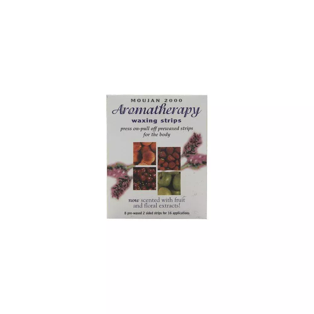 Moujan 2000 Aromatherapy Waxing Strips for Body 16 Applications