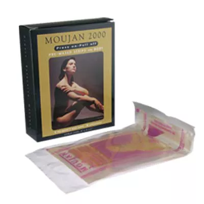 “MOUJAN WAX STRIP FOR BODY 4″””