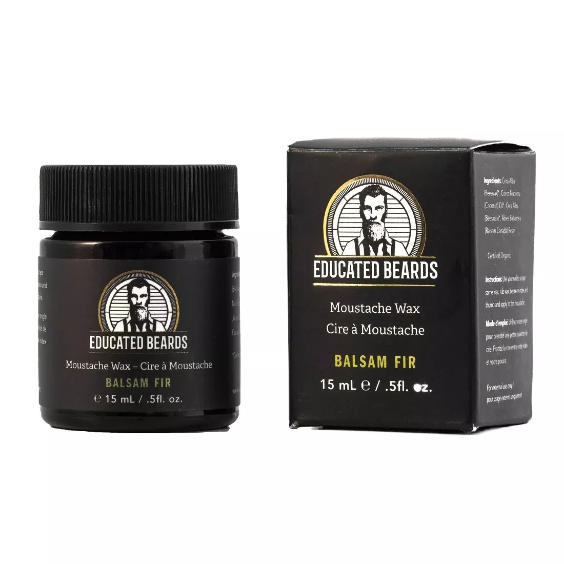 Moustache Wax - Balsam Fir