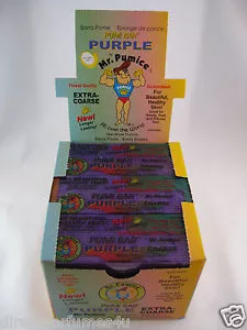 MR. PUMICE PURPLE PUMI BAR 12/PC DISPLAY