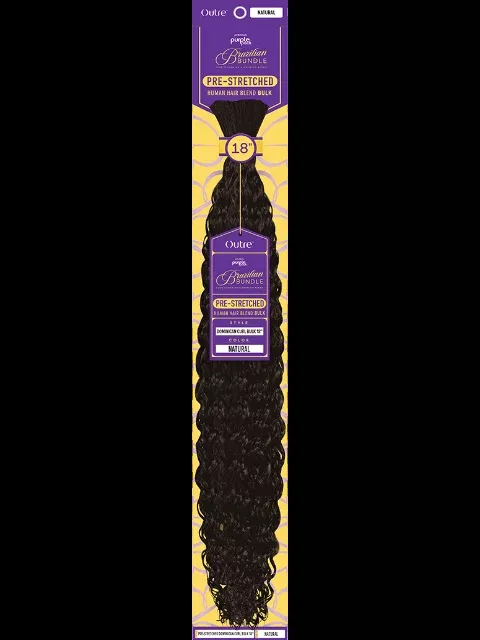[MULTI PACK DEAL] Outre Premium Purple Pack Brazilian Bundle- Single Collection DOMINICAN CURL Braids” 10pcs