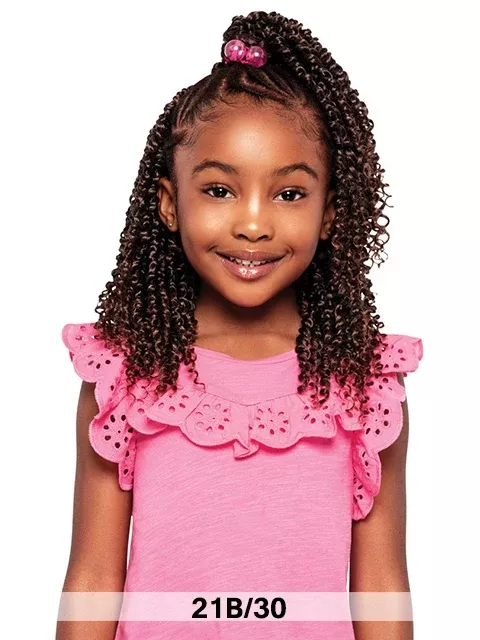 [MULTI PACK DEAL] Outre X-Pression Lil Looks 3X PASSION BOHEMIAN FEED TWIST Crochet Braid 10″ – 10pcs