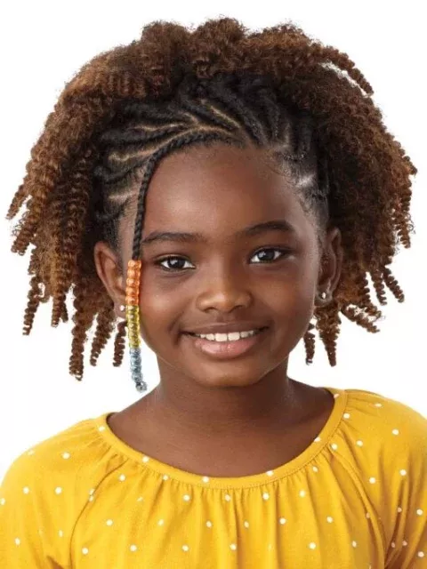 [MULTI PACK DEAL] Outre X-Pression Lil Looks 3X SPRINGY AFRO TWIST Crochet Braid 10″- 10 pcs