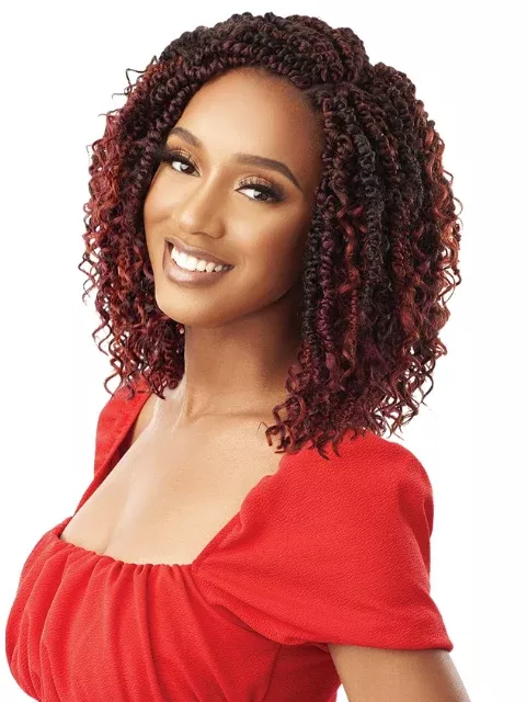 [MULTI PACK DEAL] Outre X-Pression Twisted Up 2X BOHO WAVY BOMB TWIST Crochet Braid 10″ – 10 pcs