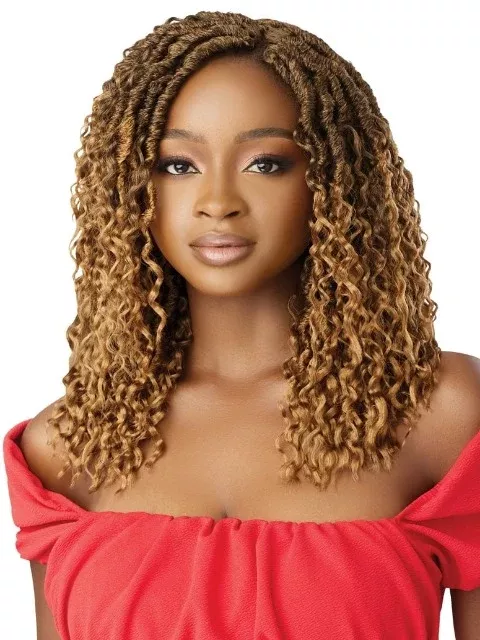 [MULTI PACK DEAL]Outre X-Pression Twisted Up 3X ORIGINAL BOHO GODDESS LOCS Braid 12″- 10pcs