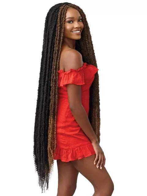 [MULTI PACK DEAL]Outre X-Pression Twisted Up BONITA INFINITY LOCS Crochet Braid 40″- 10 PCS