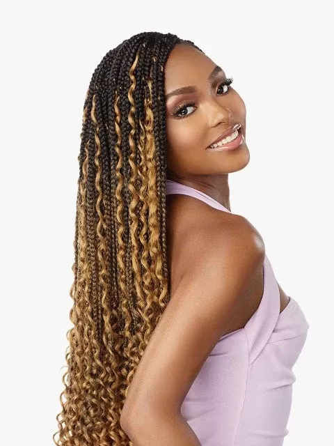 [MULTI PACK DEAL] Sensationnel Lulutress Pre-Looped 3X BOHO BOX BRAID 28″- 10pcs