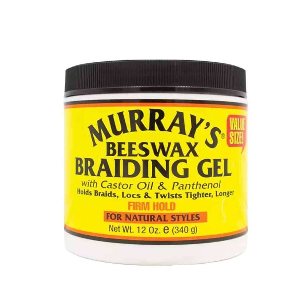 MURRAY’S BEESWAX BRAIDING GEL 12OZ – [MU27600]