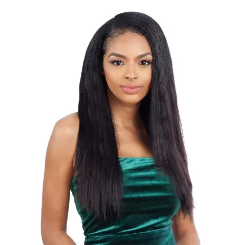 Naked 100% Unprocessed Human Hair Crochet Braid Wet & Wavy Pre-Loop Type Loose Deep