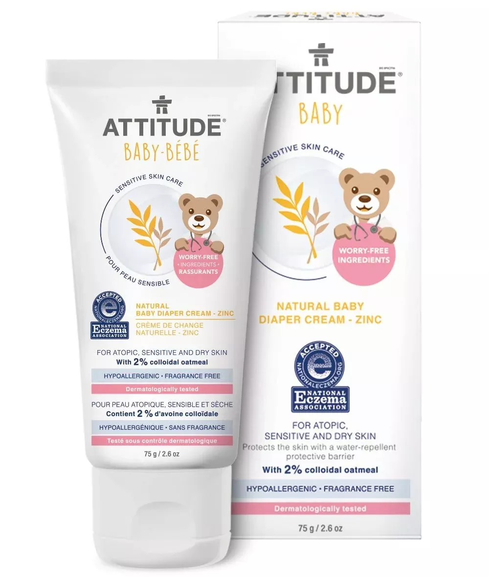 Natural Baby Diaper Cream – Zinc