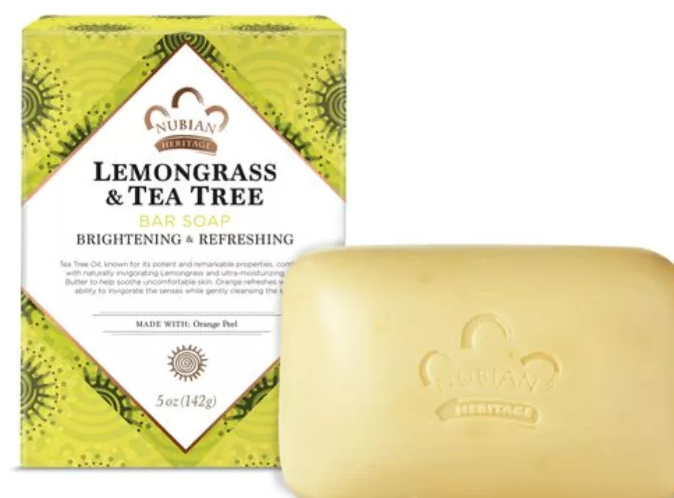 Nubian Heritage Lemongrass and Tea Tree Soap