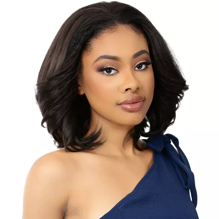 Nutique BFF Human Hair Blend Half Wig - TRENICE