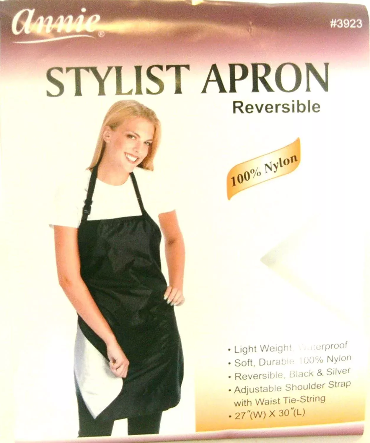NYLON IMPERVIOUS REVERSIBLE STYLIST APRON