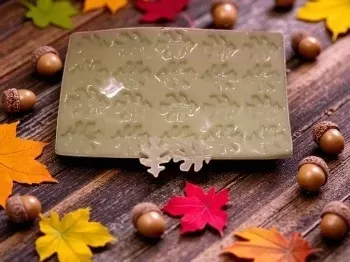 Oak Leaf Embeds 20 Cavity Silicone Mold 6056
