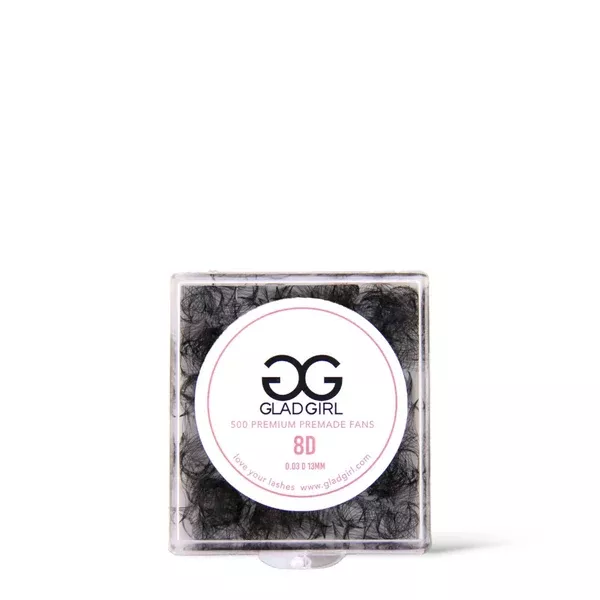 Off the Tray 8D Heat Bonded PreMade Lash Fans
