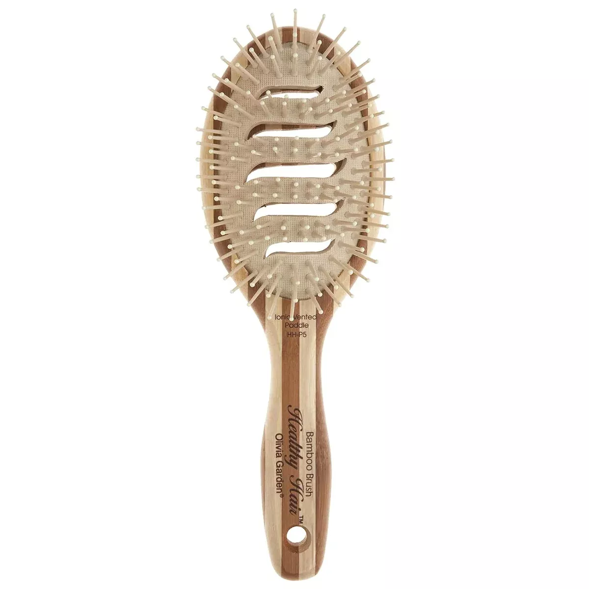 Olivia Garden Eco-Friendly Natural Bamboo Paddle Brush