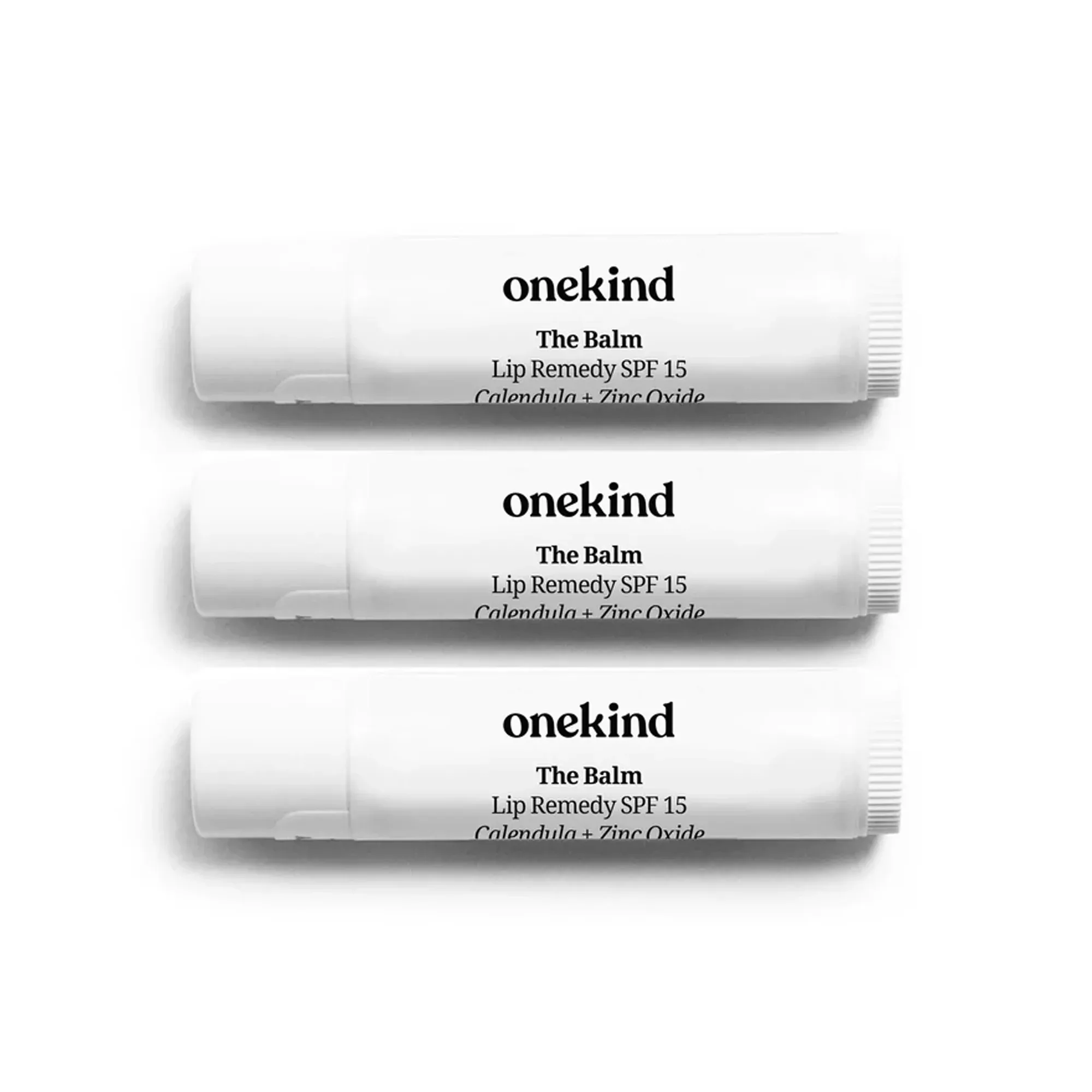 Onekind The Balm Lip Remedy SPF 15 - 3 Pack