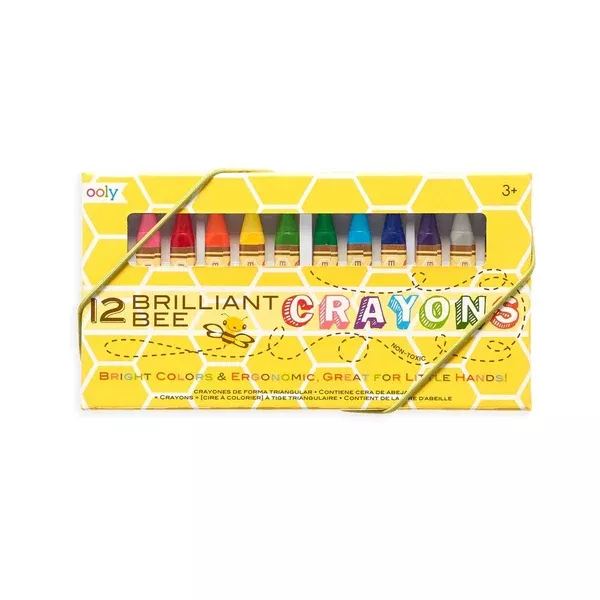 OOLY BRILLIANT BEE CRAYONS SET