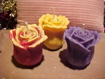 OpenRose Votive 1 CavitySilicone Mold 1726
