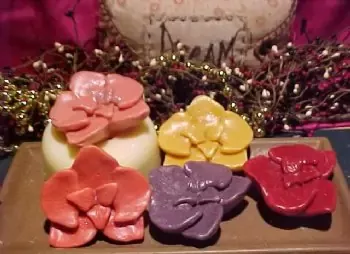 Orchid Small Soap 1 Cavity Silicone Mold 1890