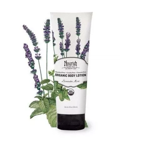 Organic Body Lotion Lavender Mint