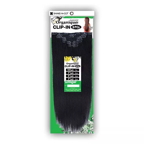 Organique Mastermix Clip In Extension - STRAIGHT 20 (9pcs)