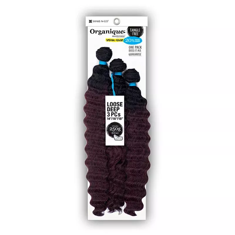 Organique Mastermix Weave - LOOSE DEEP 3PCS (24/26/28)