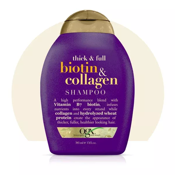 ORGANIX BIOTIN & COLLAGEN THICK & FULL SHAMPOO 13OZ [ORG91670]