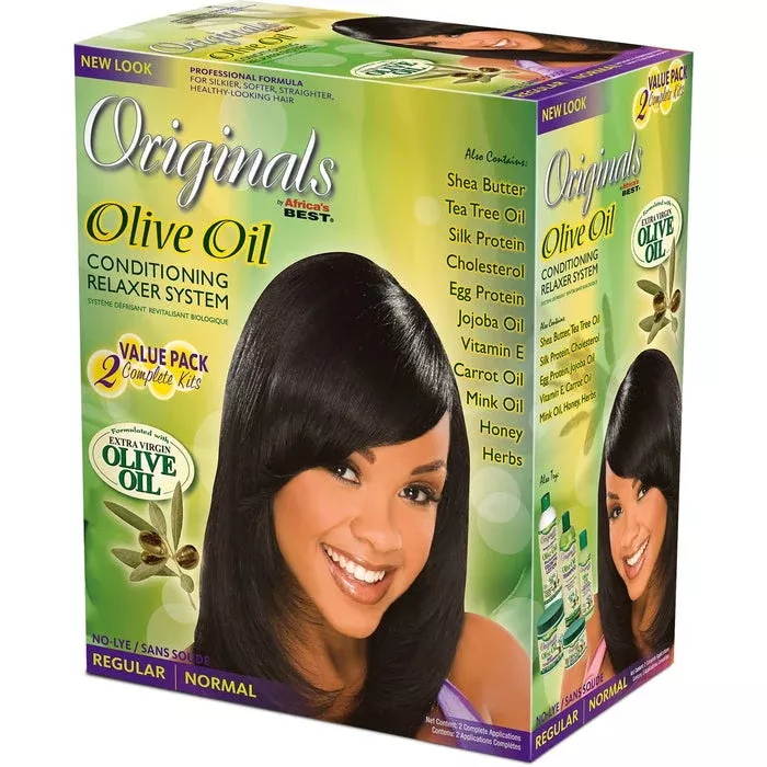 ORIGINAL OLIVE OIL CONDITIONING RELAXER SYSTEM