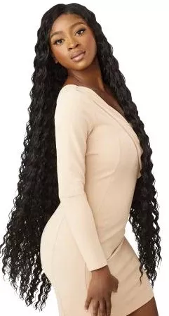 Outre Human Hair Blend Weave Premium Purple Pack