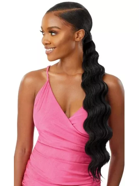 Outre Pretty Quick Pony Ponytail - FINGER WAVE 24