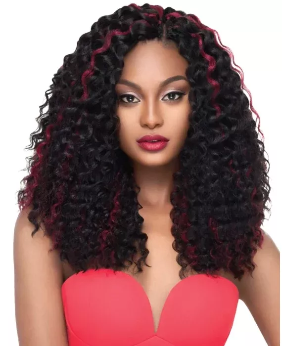 Outre VIBE Human Hair Blend DEEP WAVE 12″