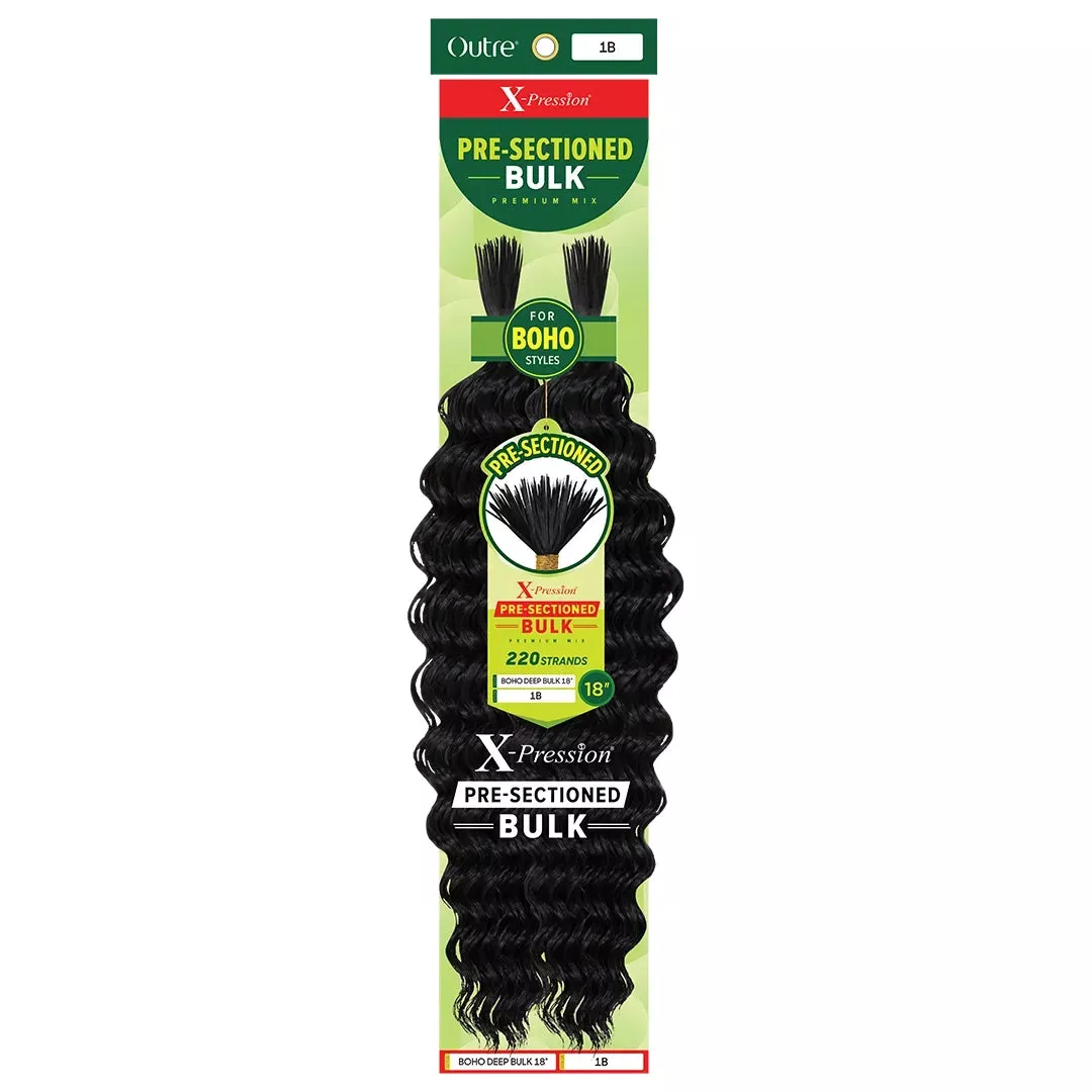 Outre: X-Pression Pre-Sectioned Boho Deep Bulk 18″