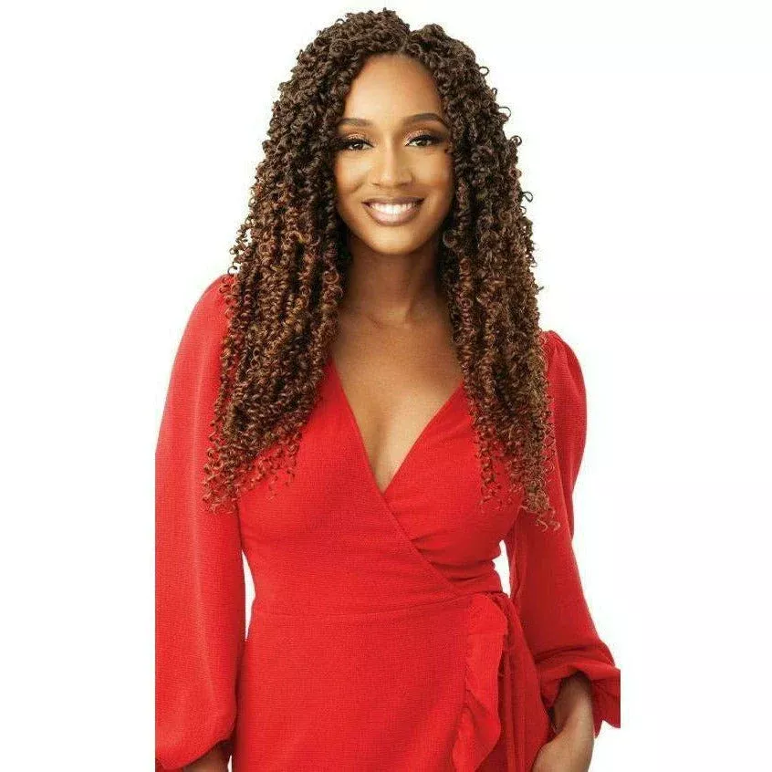 OUTRE: XPRESSION TWISTED UP BUTTERFLY PASSION TWIST 18″ CROCHET BRAIDS