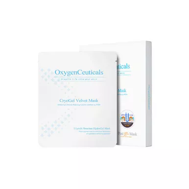 Oxygenceuticals Cryogel Velvet Mask- 12 Sheets