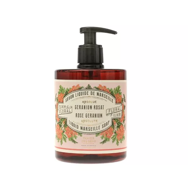 PANIER DES SENS ROSE GERANIUM LIQUID MARSEILLE SOAP