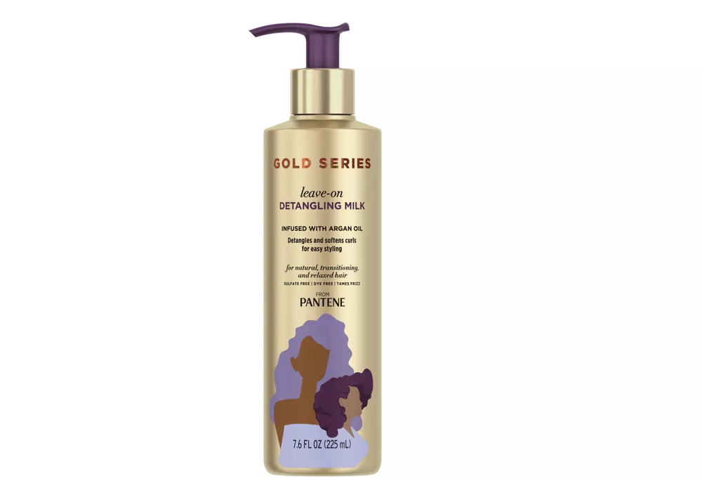 Pantene Gold Series leave-on Detangling Milk