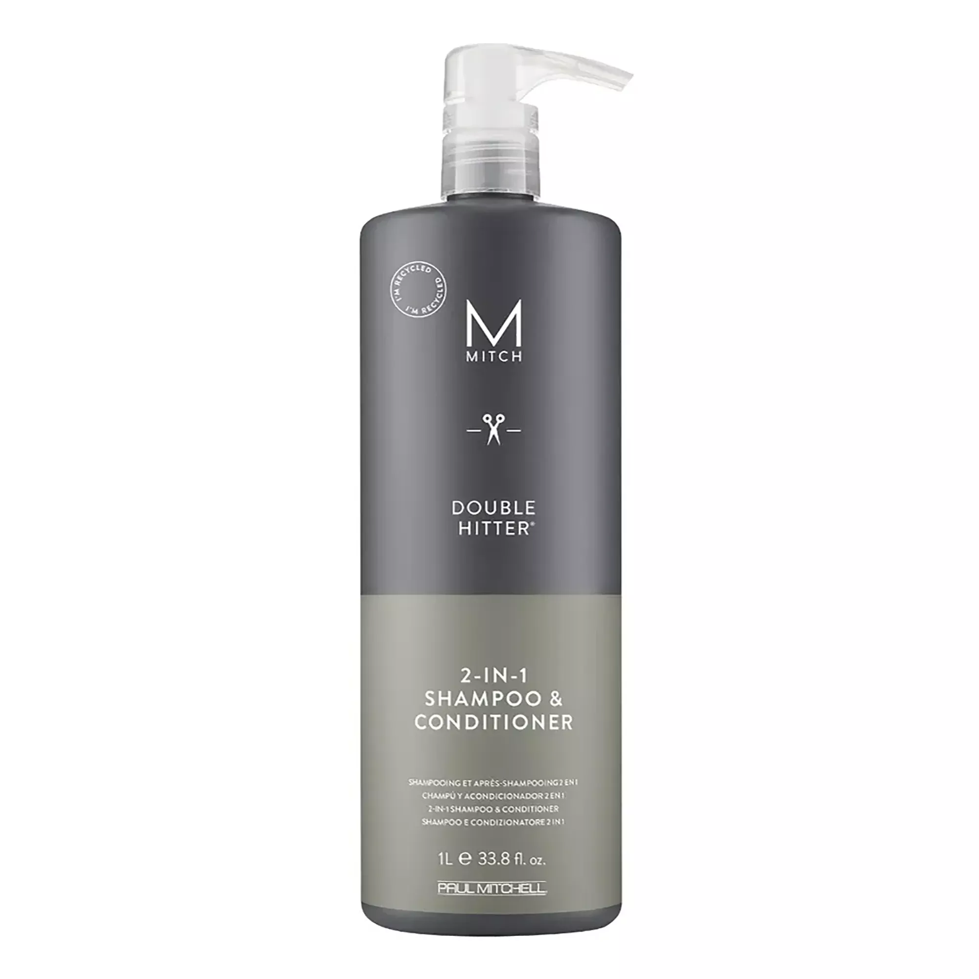 Paul Mitchell Mitch Double Hitter 2-In-1 Shampoo & Conditioner - 33.8oz