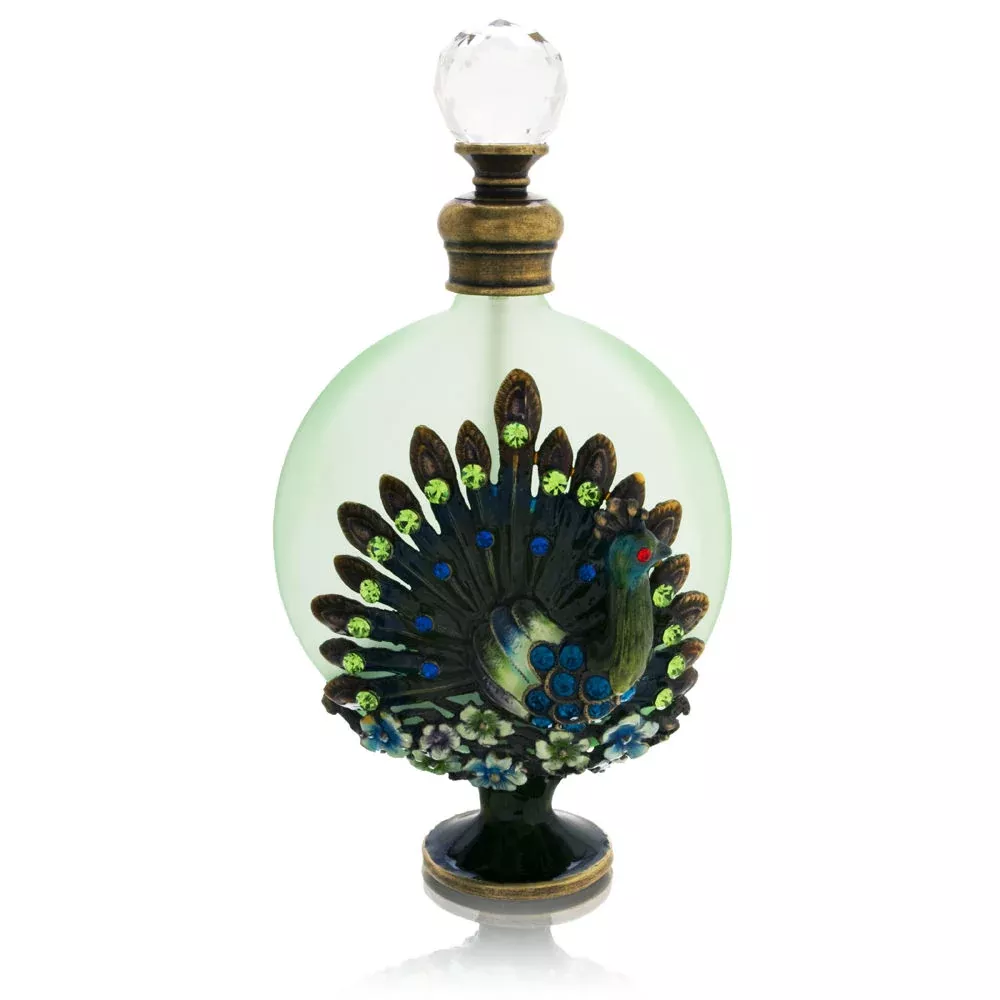 Peacock Decorative Perfume Bottle Model No. PB-769