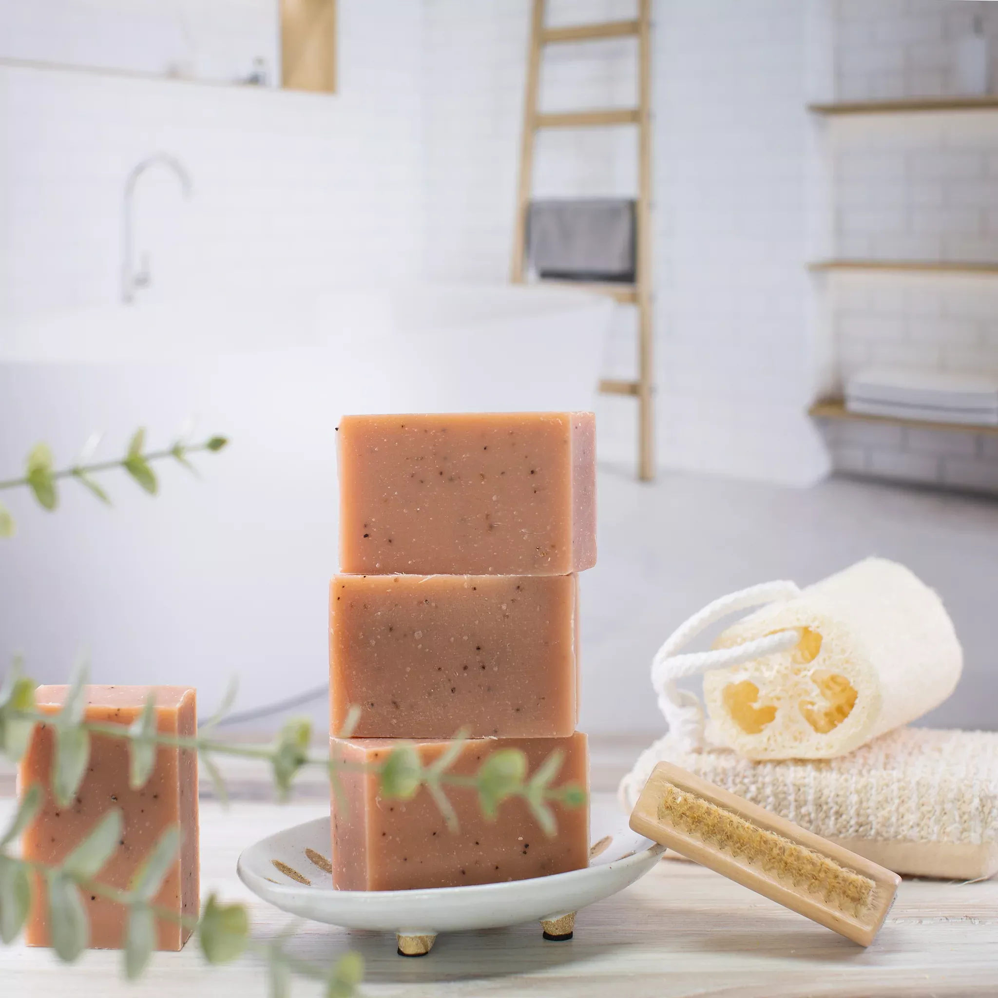Peppered Rose Bar Soap - 5oz