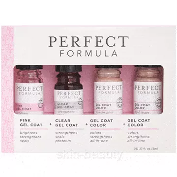 Perfect Formula Gel Coat Manicure Set - 4 pcs