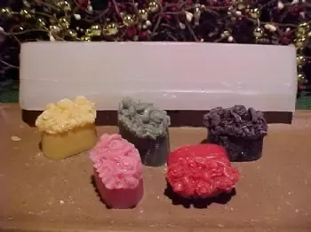 Petite Four Cake Tarts 5 Cavity Silicone Mold 485