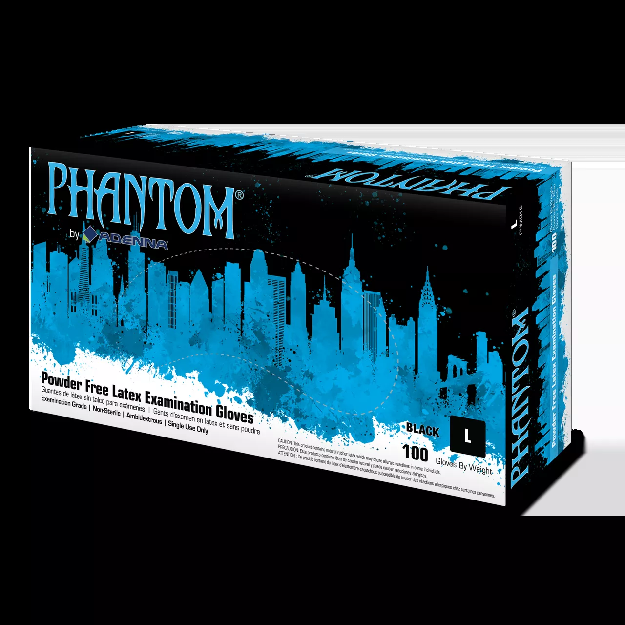 Phantom Black Vinyl Gloves