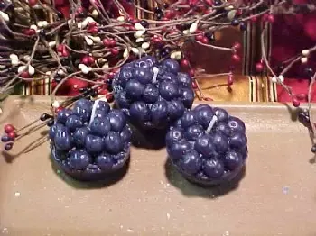 Pie Insert 3 Inch Blueberry Or Cherry Silicone Mold 6 Cavity 1535