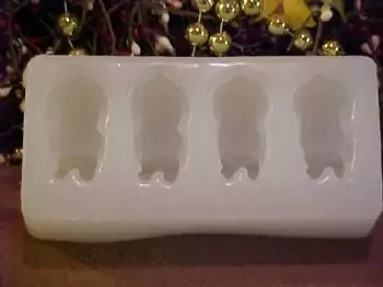Pig Tarts 4 Cavity Silicone Mold 5307