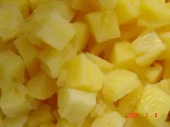 Pineapple Chunk Embeds 20 Cavity Silicone Mold 925
